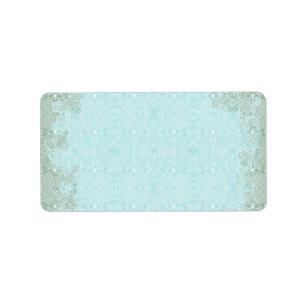 Eulen-und Leuchtkäfer-Spitze Adressaufkleber