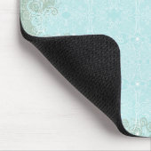 Eulen-und Leuchtkäfer-Spitze Mousepad (Ecke)