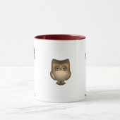 Eulen-und Magd-Tasse Tasse (Zentrum)