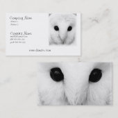 Eulen-Visitenkarte Visitenkarte (Vorne/Hinten)