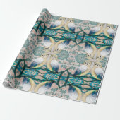 EULEN-VÖGEL GESCHENKPAPIER (Ungerollt)