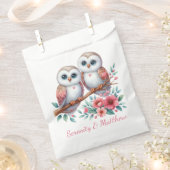 Eulen-Wald-Boho-Landhochzeit Geschenktütchen (Ausgeschnitten)