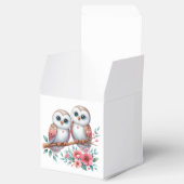 Eulen-Wald-Boho-Rustikale-Landhochzeit Geschenkschachtel (Geöffnet)
