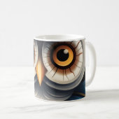 Eulenaugen Kaffeetasse (VorderseiteRechts)