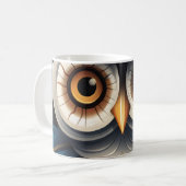Eulenaugen Kaffeetasse (Vorderseite Links)