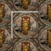 Eulenaugen Stoff (Kachel)