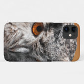 Eulenblick Case-Mate iPhone Hülle (Rückseite (Horizontal))