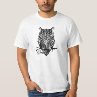 Eulenentwurfs-Shirt T-Shirt