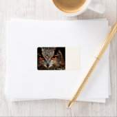 Eulenforscher Adressaufkleber (Insitu)