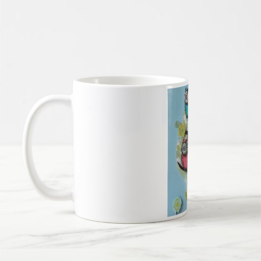 Eulenkaffee-Tasse Kaffeetasse (Links)