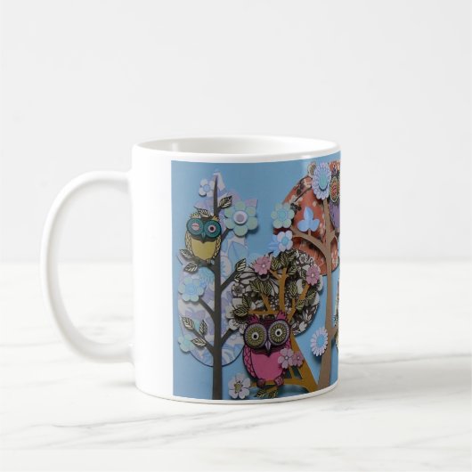Eulenkaffee-Tasse Kaffeetasse (Links)