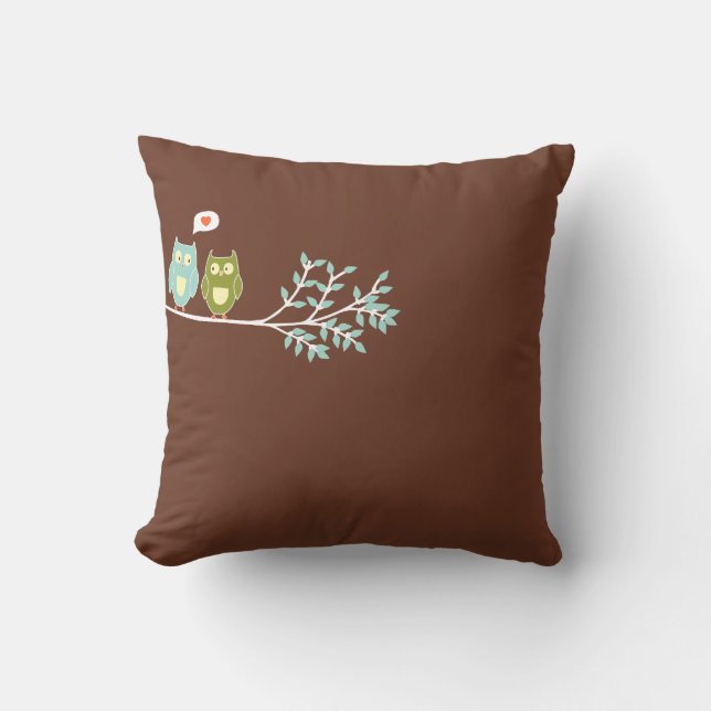 Eulenkissen Kissen (Vorderseite)