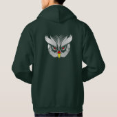 Eulenkopf Hoodie (Rückseite)