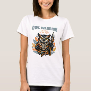 Eulenkriegerin, Hüterin der Nacht Ihr Geschenk T-Shirt