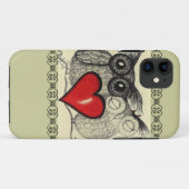 Eulenliebe - Case-Mate iPhone hülle (Rückseite (Horizontal))