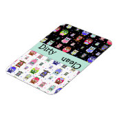 Eulenliebhaber Geschirrspülmaschine Magnet (Linke Seite)