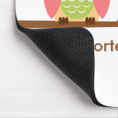 EulenMausunterlage Mousepad (Ecke)