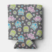 Eulenmuster Dosenkühler (Rückseite)