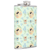 Eulenmuster Flachmann (Rechts)