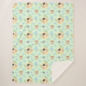 Eulenmuster Sherpadecke (Vorderseite)