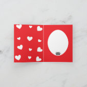 Eulenpaar Karte (Innenseite)