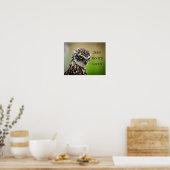 Eulenposter Poster (Küche)