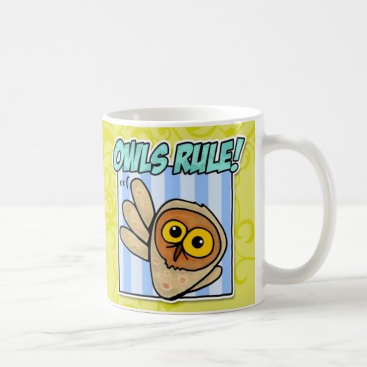 Eulenregel Kaffeetasse (Rechts)
