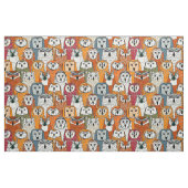 Eulenrost Stoff (Fat Quarter (45,7 x 55,9 cm))