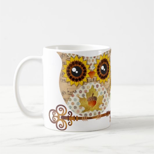 Eulens Herbstlied Tasse (Links)