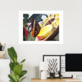 Eulenschmetterling Poster (Heimbüro)