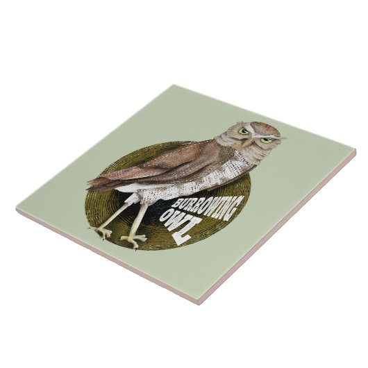 Eulenschwalbe Fliese (Seite)