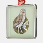 Eulenschwalbe Ornament Aus Metall (Links)