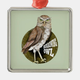 Eulenschwalbe Ornament Aus Metall