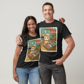 Eulenschwarm Fischmarkt Kawaii T-Shirt (Unisex)