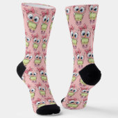 Eulensocken Socken (Gewinkelt)