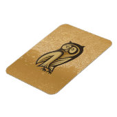 Eulensymbolfarbe Magnet (Linke Seite)