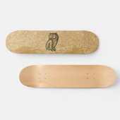 Eulensymbolfarbe Skateboard (Horizontal)