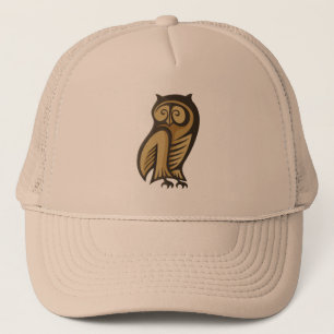 Eulensymbolfarbe Truckerkappe