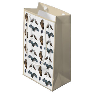 Eulentaumel-Geschenktasche Kleine Geschenktüte