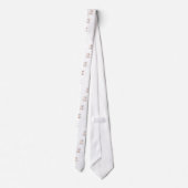 Eulenvogel Krawatte (Rückseite)