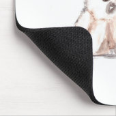 Eulenvogel Mousepad (Ecke)