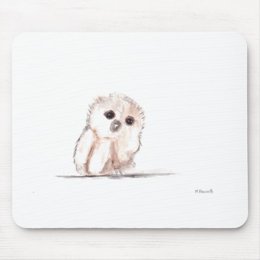 Eulenvogel Mousepad (Vorne)