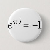 Euler Formel! Button (Vorderseite)
