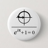 Euler-Identität Button (Vorderseite)
