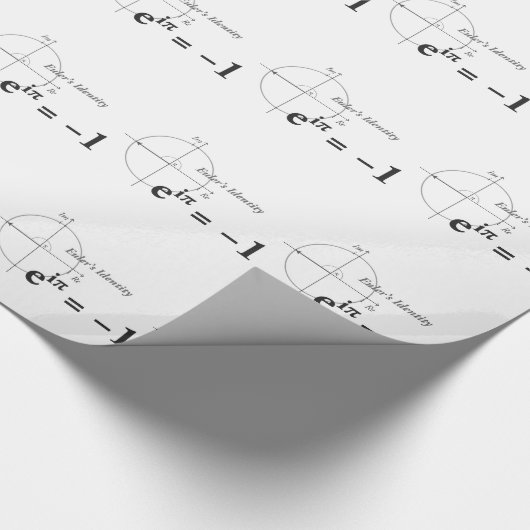 Euler Identity Formula Geschenkpapier (Ecke)