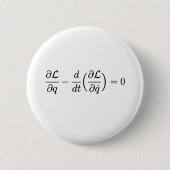 Euler-Lagrange-Gleichungen Button (Vorderseite)