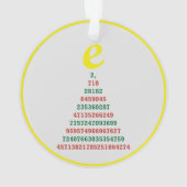 Euler Weihnachtsbaum Ornament (Rückseite)
