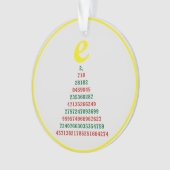 Euler Weihnachtsbaum Ornament (Vorderseite)