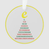Euler Weihnachtsbaum Ornament (Vorderseite)