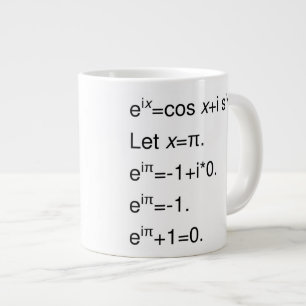 Eulers Formel, Ableitung der Identität Jumbo-Tasse
